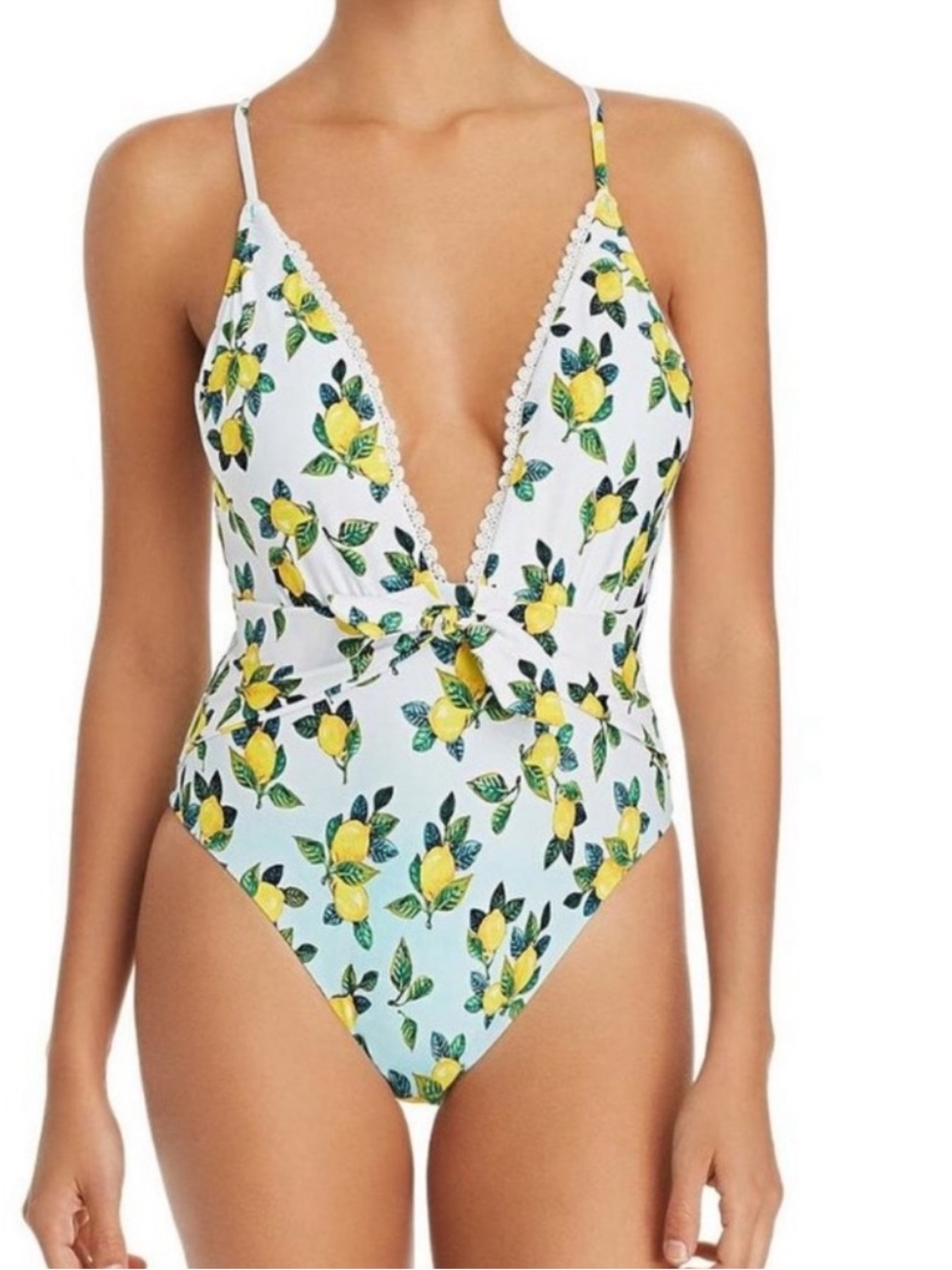 Nanette Lepore Limonatta Goddess One-Piece Swimsuit - Picture 1 of 6